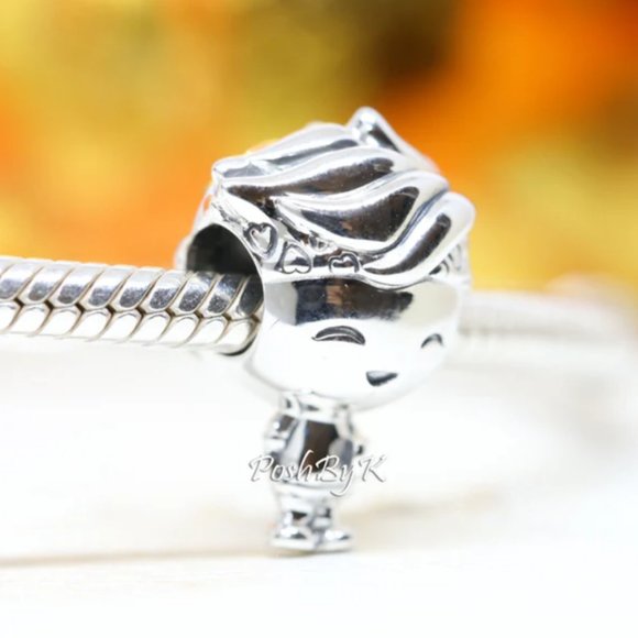 PANDORA Boy Teenager Charm 798897C00 - Picture 1 of 3